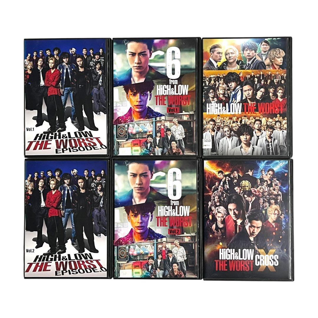 新品ケース 「HiGH&LOW」シリーズ 全18巻 岩田剛典 鈴木伸之 DVD