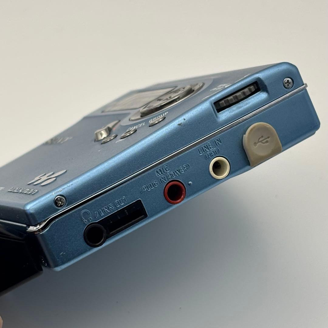 SONY MZ-N920 MD WALKMAN ソニー MDウォークマン ブルー