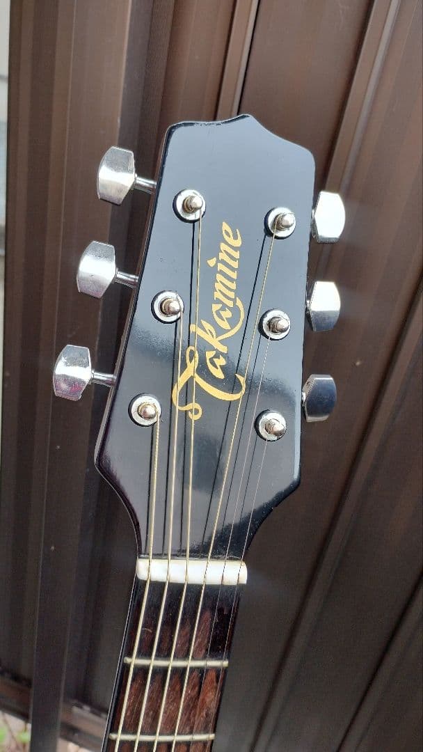 美品 Takamine Tシリーズ（？） PU付エレアコ TBS ブラウン