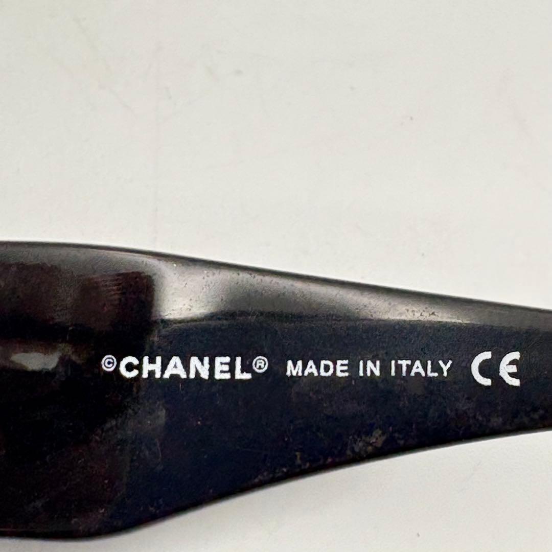 シャネル カメリア サングラス レディース ブラック 0831-S6697t