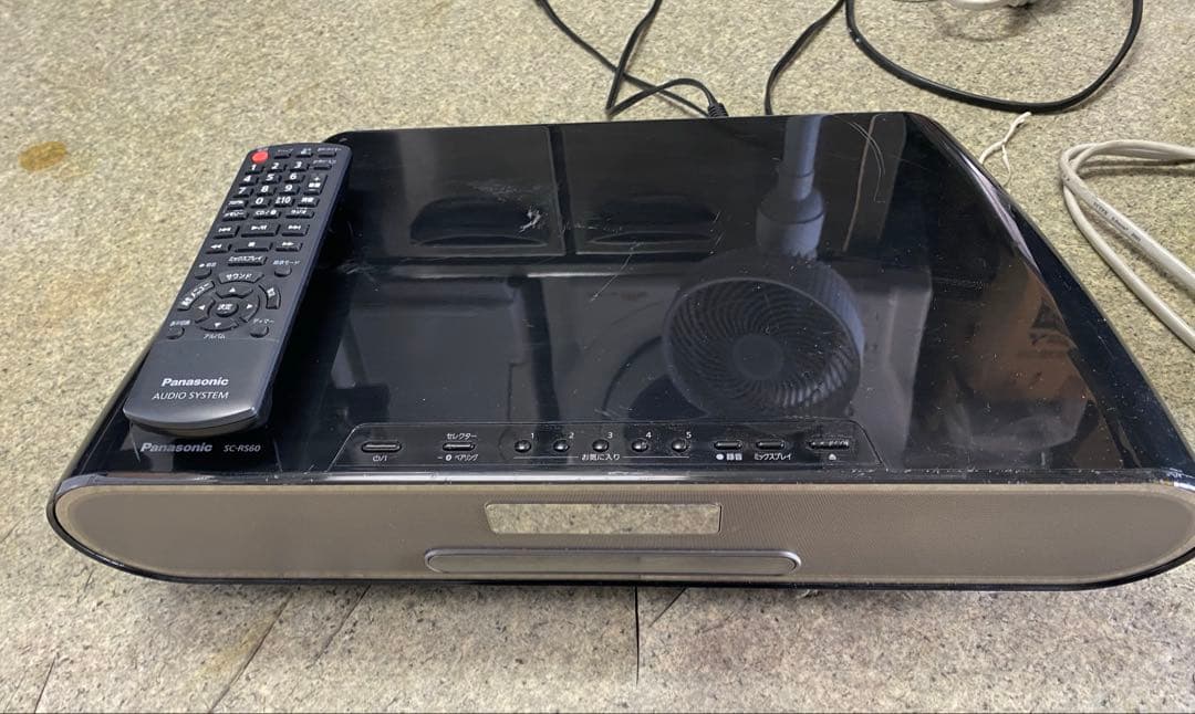 パナソニック USB ミニコンポ SC-RS60-k