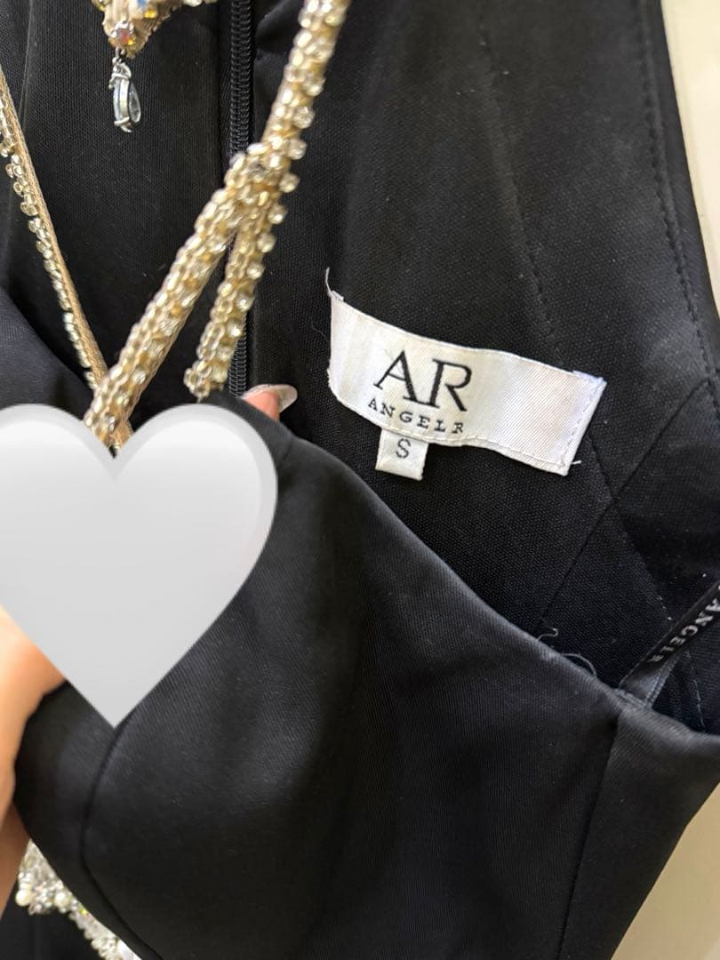 Angel R 黒ナイトドレス Sサイズ