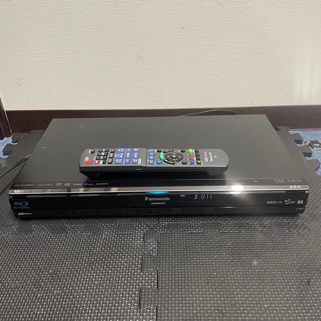 Panasonic DMR-BW570 BDレコーダー 500GB 2009年製