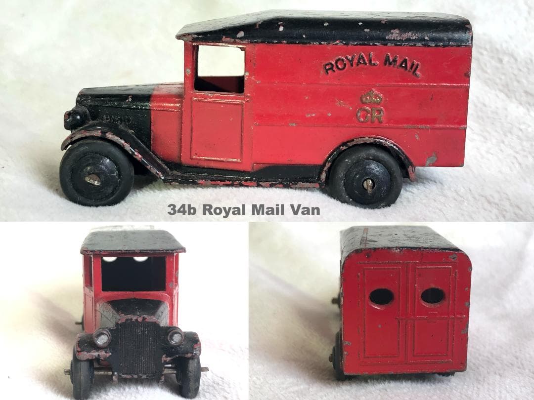 【当時物】英国製 DINKY サービス車両＆バス 7台セット 消防車ハシゴ付