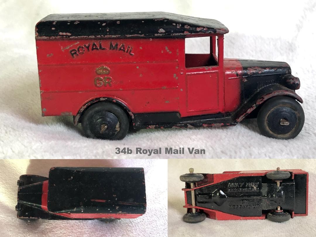 【当時物】英国製 DINKY サービス車両＆バス 7台セット 消防車ハシゴ付