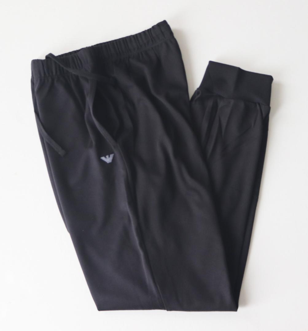 新品【エンポリオアルマーニ】上下セットトレーナー ジョガーパンツ 黒 M(L)