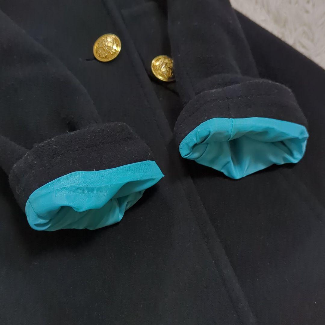 SLY M ベビドンコート カシミヤ 金ボタン ダブルブレスト ミドルコート