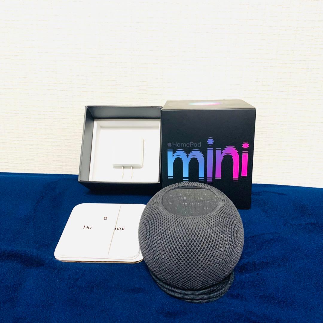 美品 Pod mini - スペースグレイ スピーカー