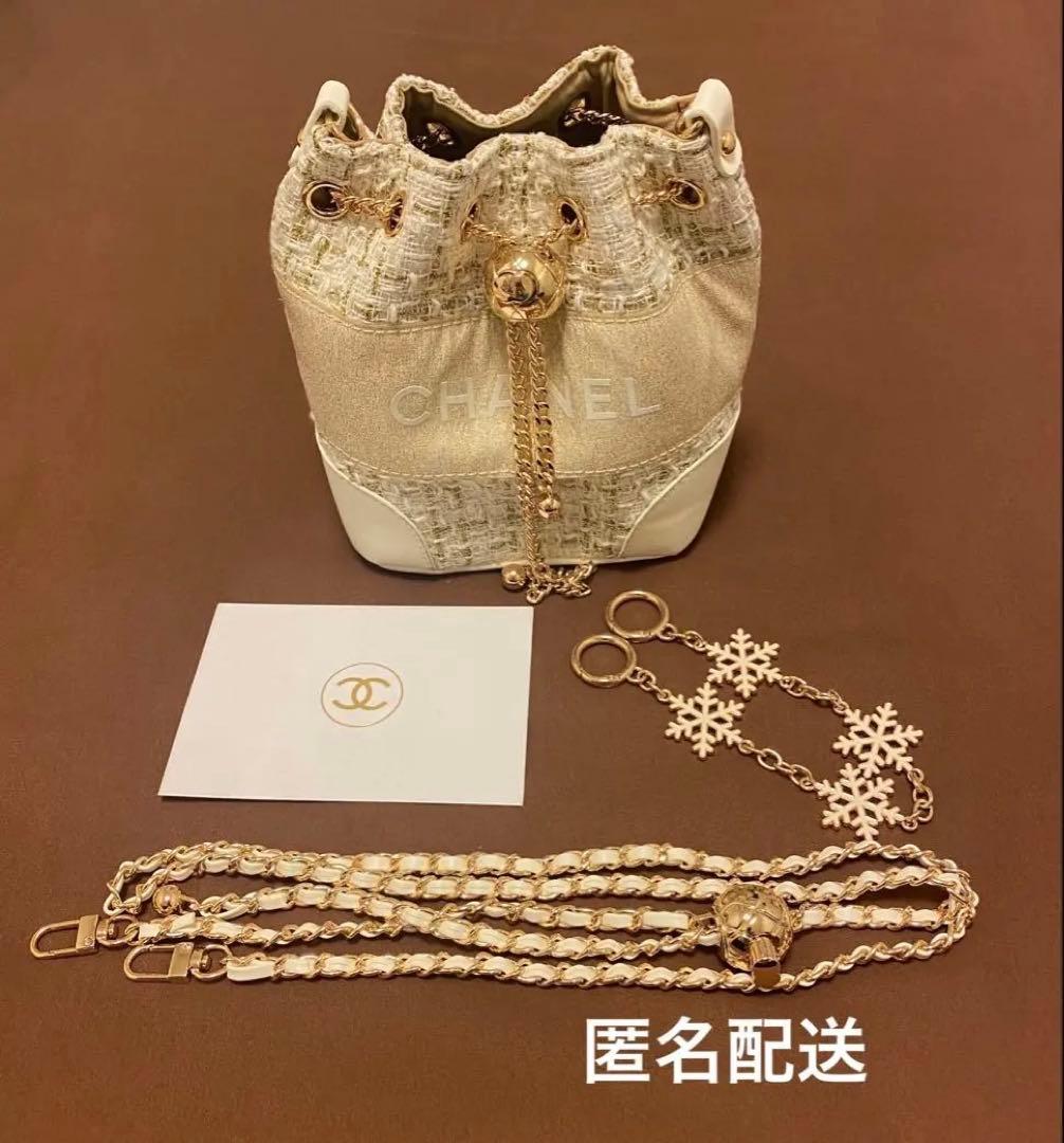 ✴︎希少✴︎新品未使用✴︎ CHANEL シャネル ノベルティ 巾着バッグ ショルダー