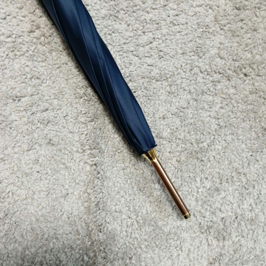 【極美品】DAKS　ダックス　雨傘　テディベア　ネイビー