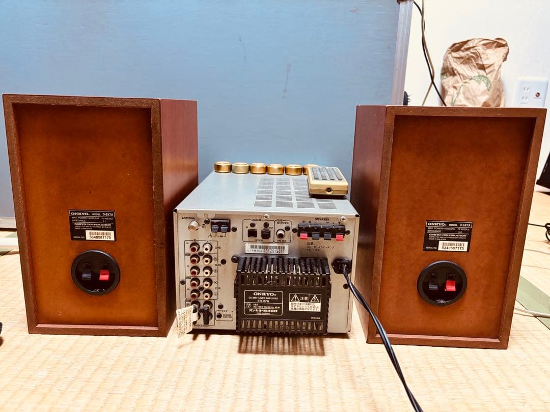 ONKYO FR-SX7 ミニコンポ インシュレーター6個付き