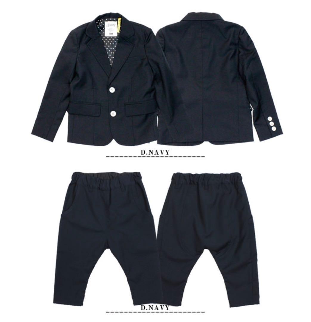 SMOOTHY セットアップスーツ スムージー　120 クリップタイ　シャツ