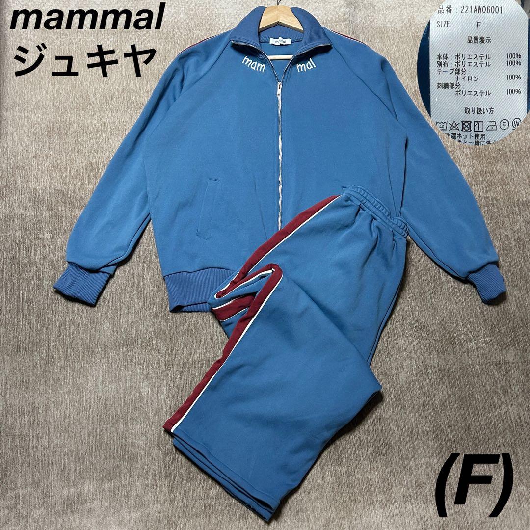 美品　希少　mammal ジュキヤ　ジャージ　上下　フリーサイズ　サイドライン