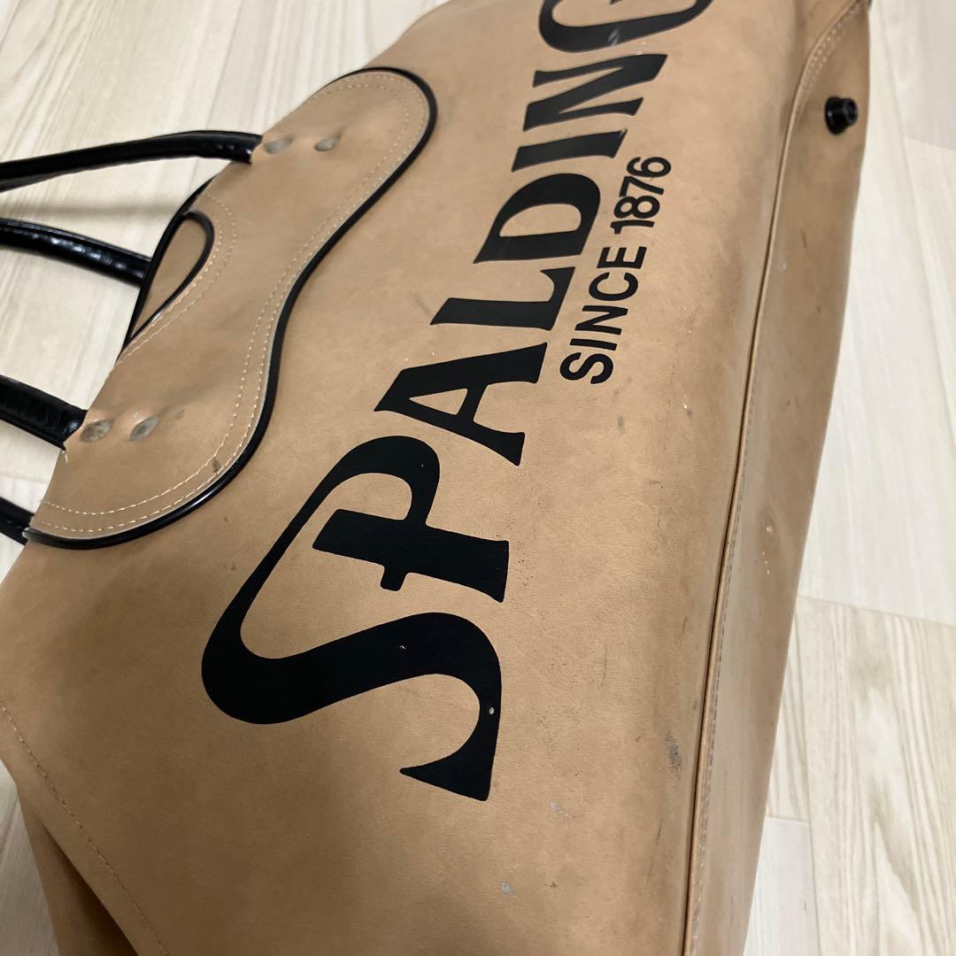 70s SPALDING スポルティング レザー ボストンバッグ