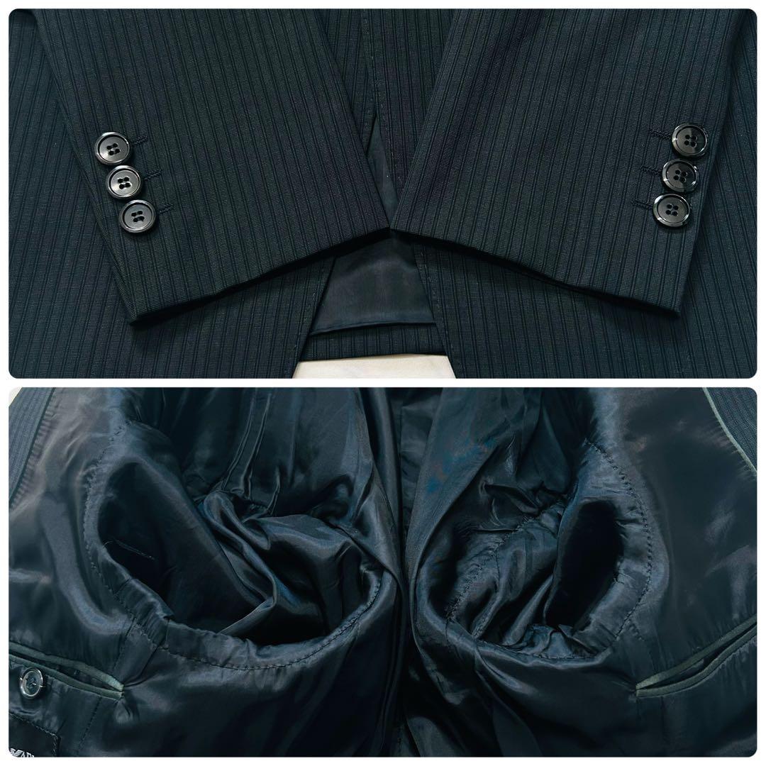 【極美品】イタリア製　エンポリオアルマーニ　DAVID LINE　スーツ　M