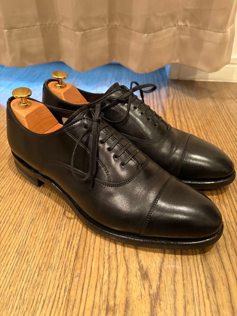 SHETLANDFOX 6 1/2 ストレートチップ ブラック