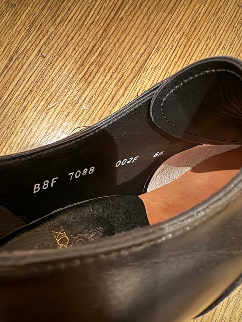 SHETLANDFOX 6 1/2 ストレートチップ ブラック