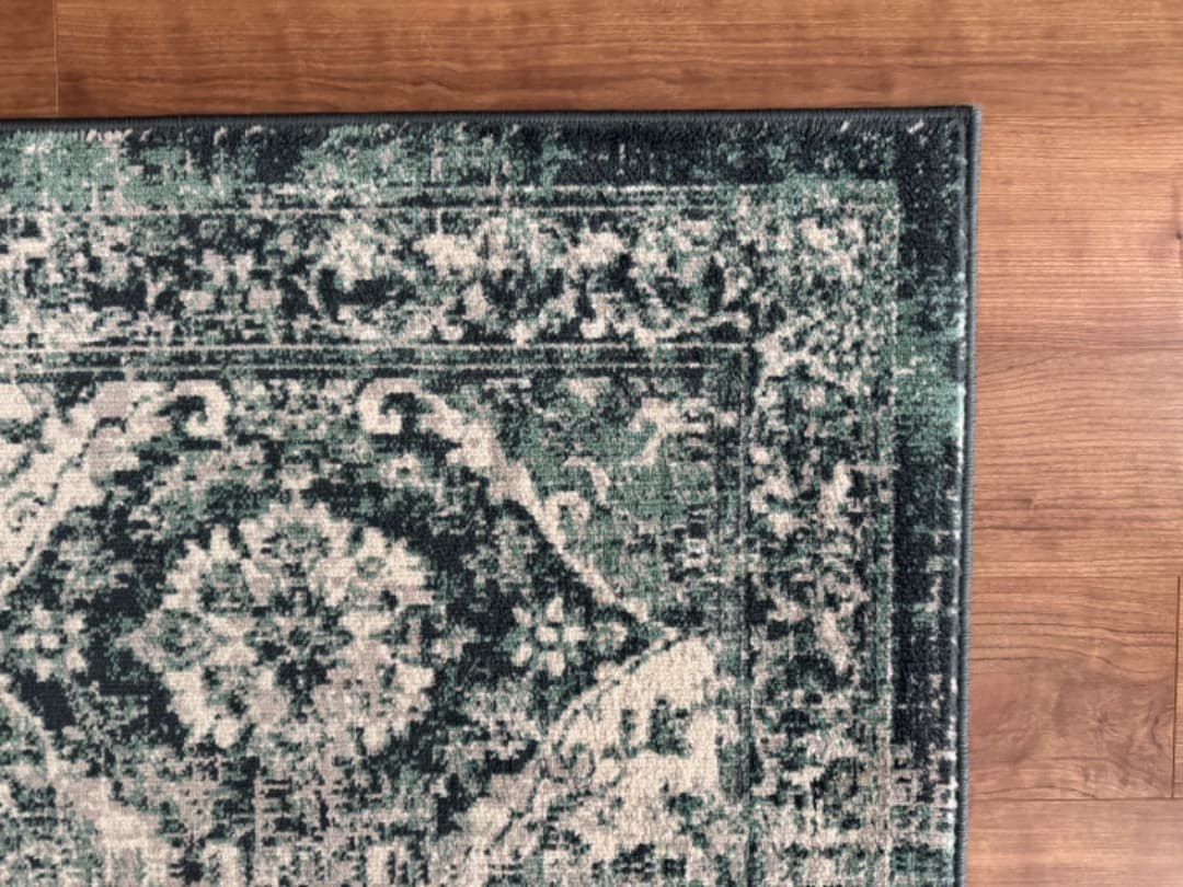 IKEA　VONSBÄK ラグ 133×195 cm　グリーン