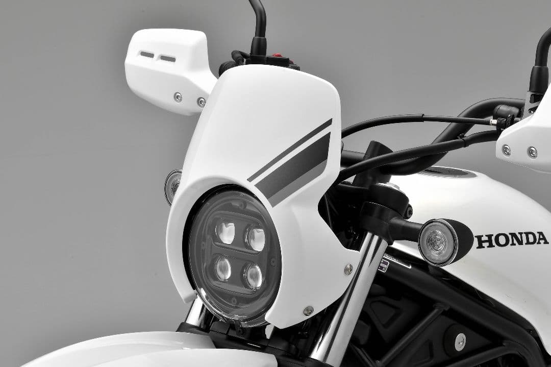 ホンダ CL250 ヘッドライトバイザー　ホンダ 純正 オプション アクセサリー