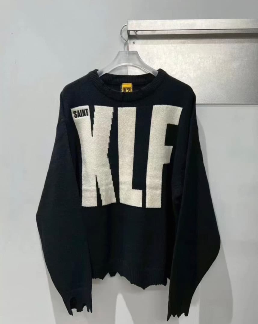 トップス Saint Mxxxxxx KLF_CREW NECK KNIT XL