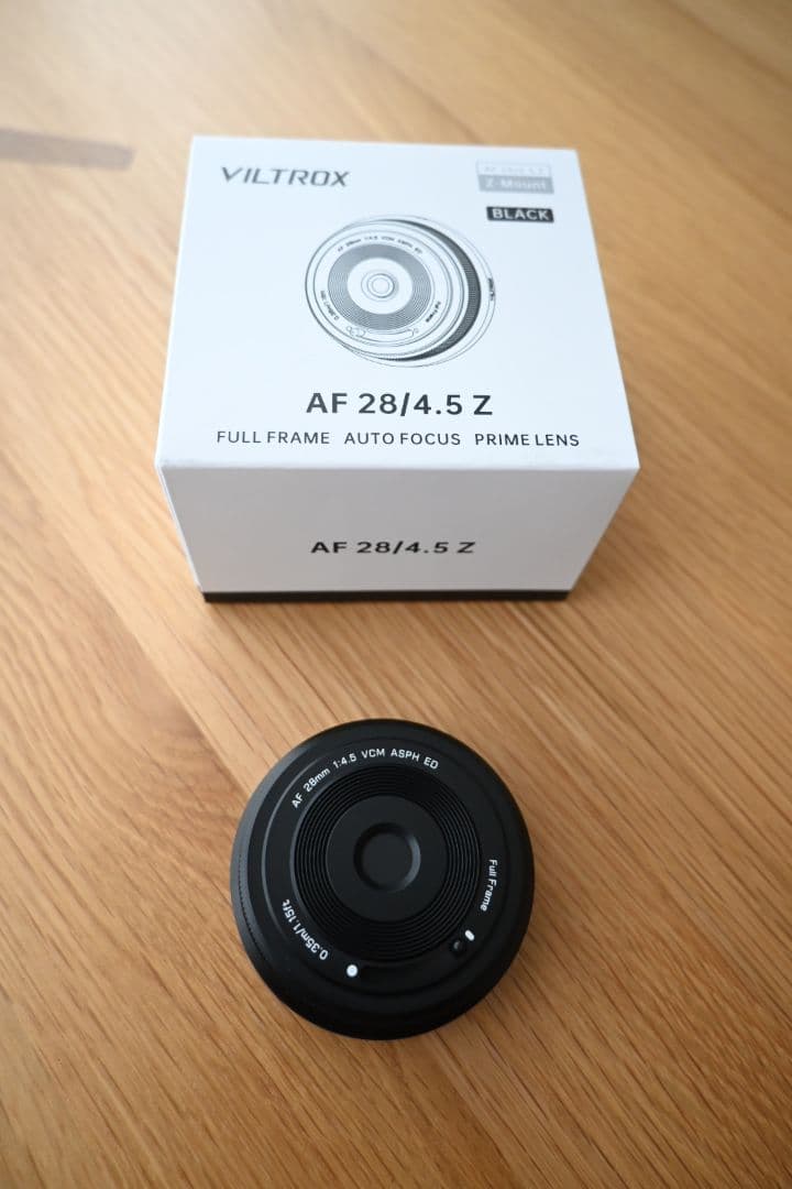 VILTROX AF 28mm f4.5 Z 単焦点レンズ