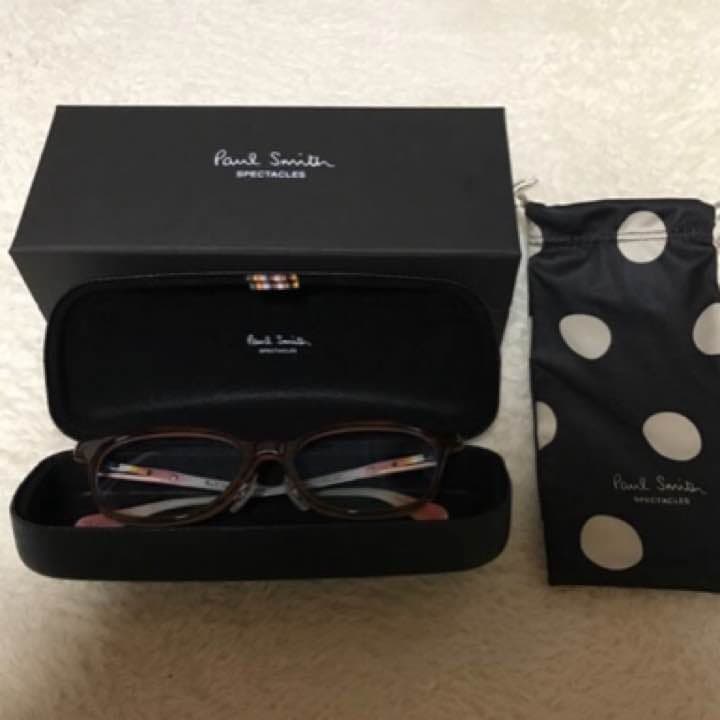 Paul Smith ブラウン　レディースメガネ