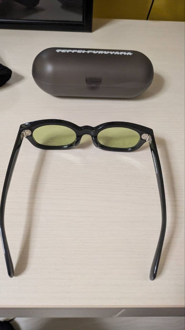 TEPPEI-FURUYAMA サングラス フレイムパターンレンズ