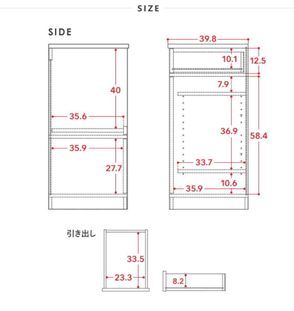 ◼️ぱーさん◼️ 佐藤産業 LUFFY キッチンカウンター レンジボード