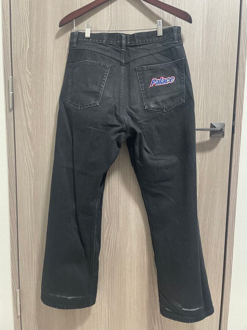 ★ぬりかべ★PALACE ブラックデニム 30