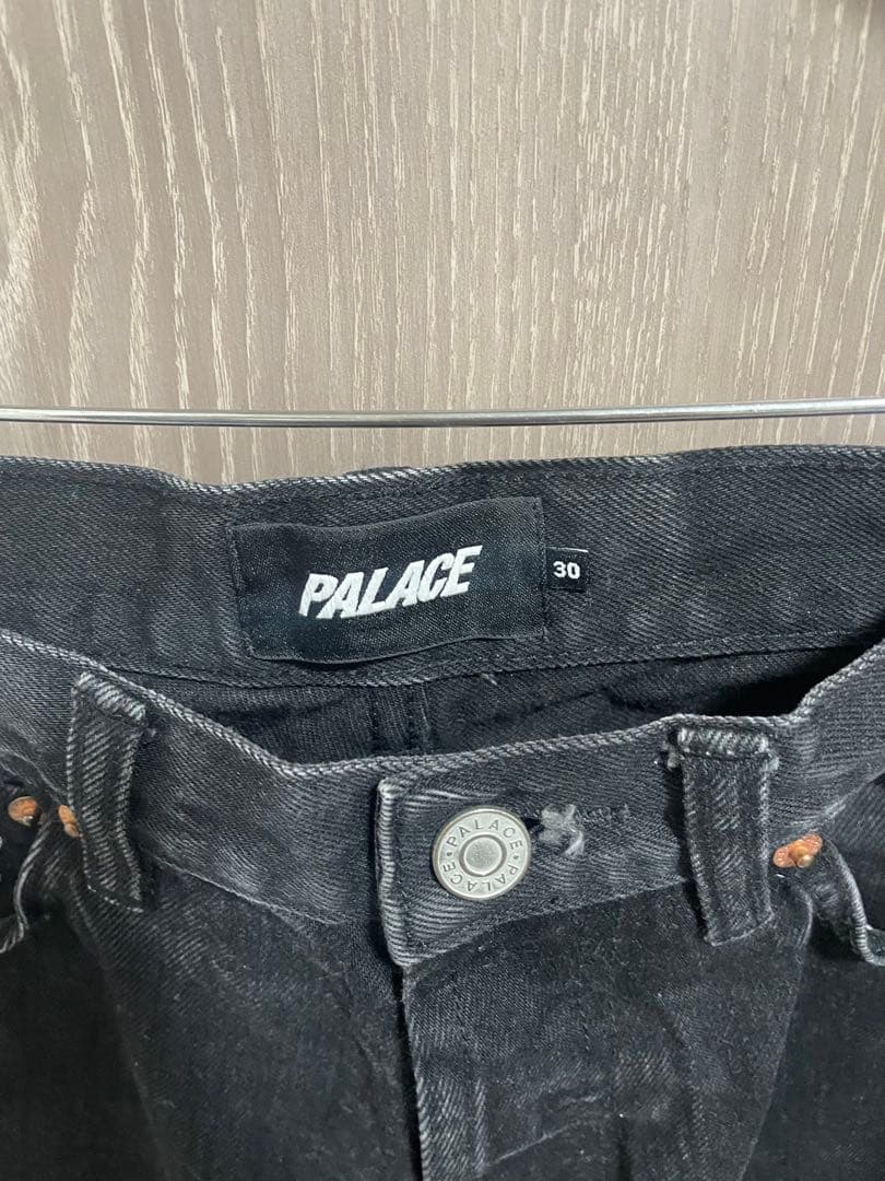 ★ぬりかべ★PALACE ブラックデニム 30
