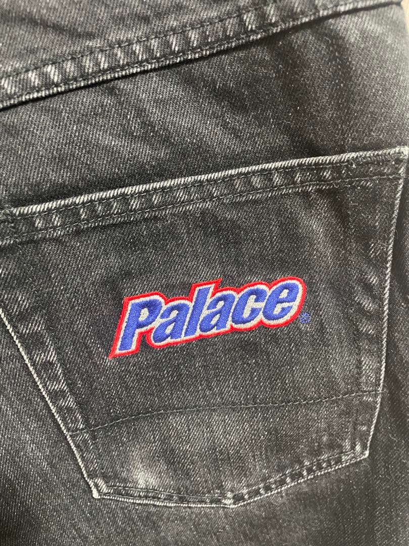★ぬりかべ★PALACE ブラックデニム 30