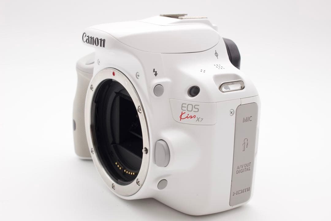 Canon EOS Kiss X7 ホワイト 純正レンズキット　スマホ転送　美品