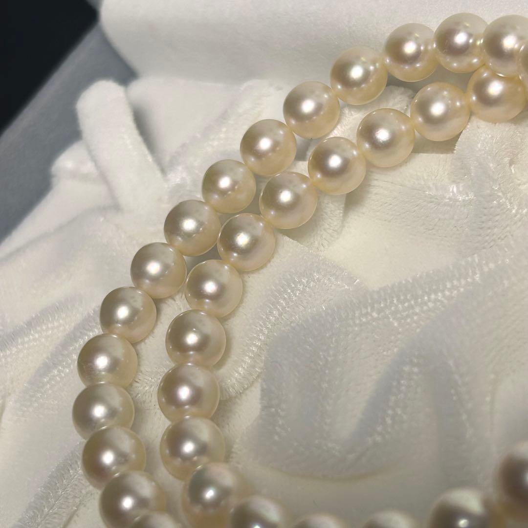 【証明書・ケース付き】田崎真珠 アコヤ パール ネックレス 7.5〜7.9mm