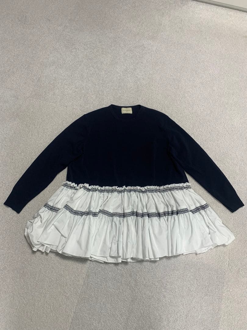 UNITED ARROWS エンブロ ティアード コンビニット　フリーサイズ