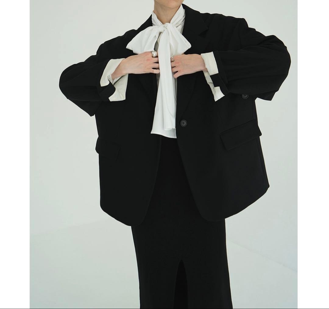 試着のみ　CLANE 2WAY TAILORED OVER JACKET