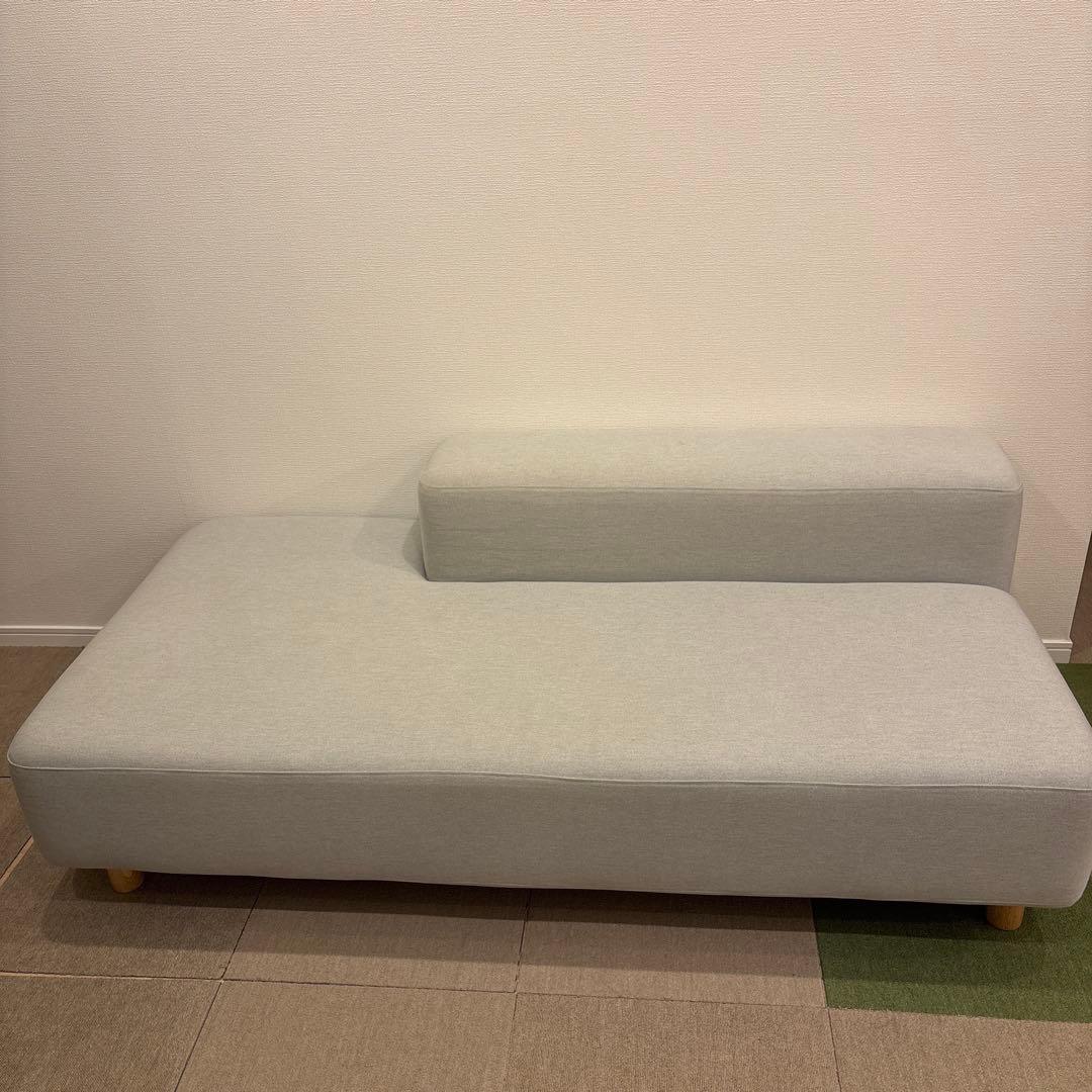 ソファベンチ(杢ライトグレーのカバーset)