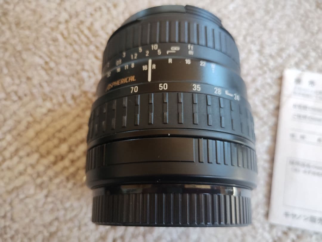 Canon EOS フィルムカメラ レンズ2本 SIGMAバッグ