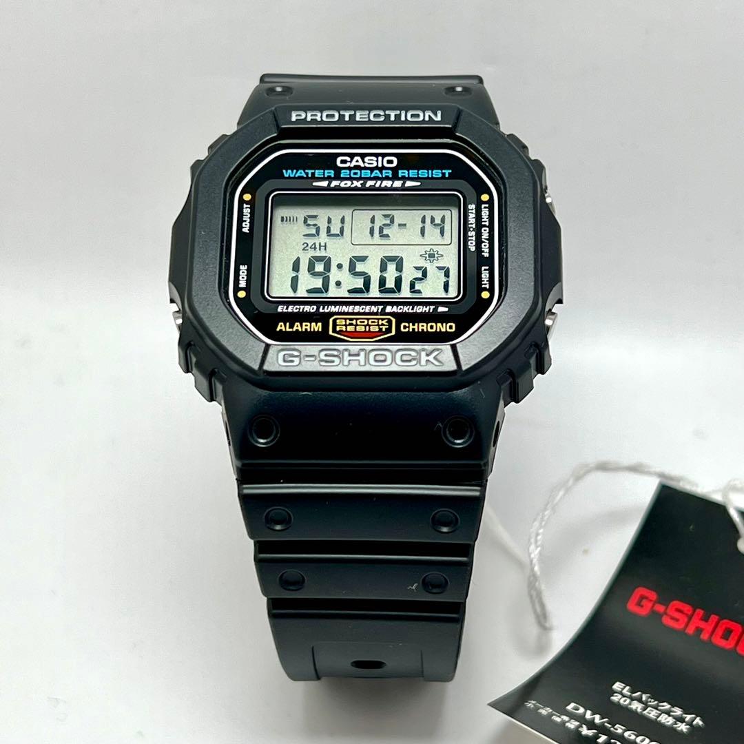 絶版 DW-5600E “FOX FIRE”表記 未使用デッドストック　EL