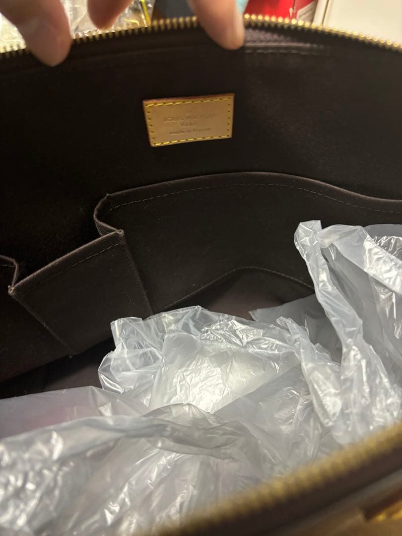 【美品】ルイヴィトン ベルヴューGM ショルダートートバッグ アマラント