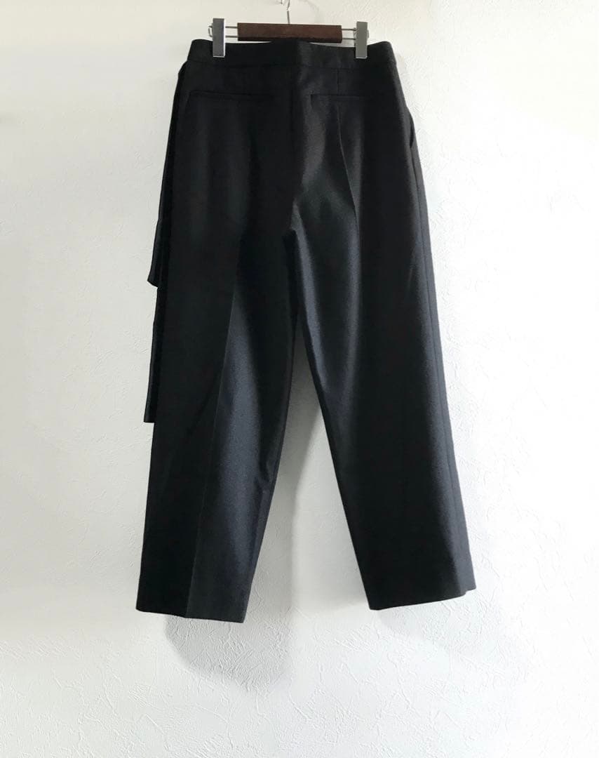 ◎ ADORE ウールサキソニーサイドリボンセンタープレスパンツ 38