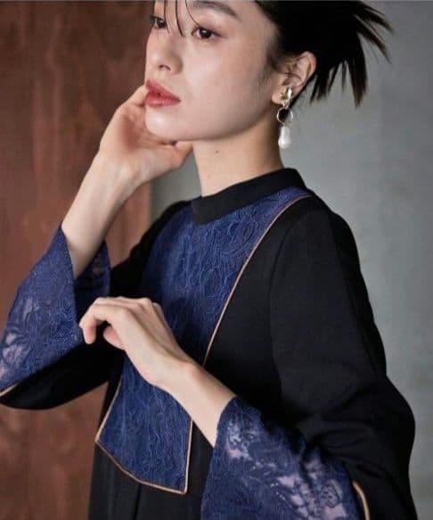 美品 Callarus カラルス 結婚式 ワンピースドレス LL 大きい 洗える