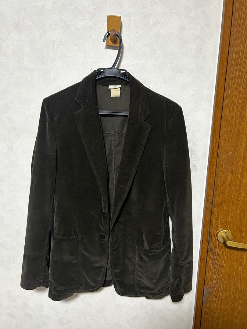 ドリスヴァンノッテン　ベロア　ジャケット　値下げ不可