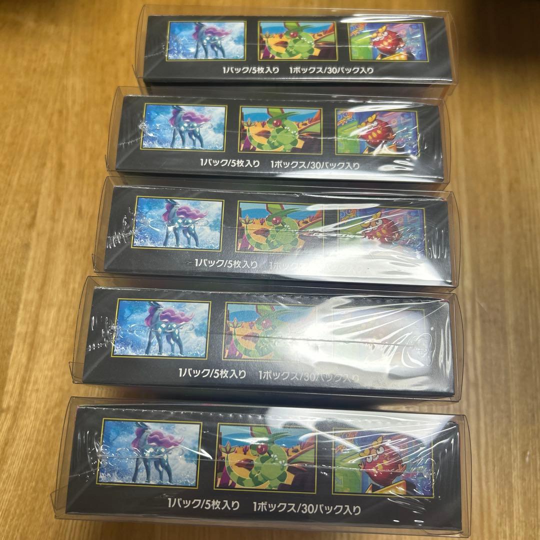 新品　未開封　インフェルノX シュリンク付き 5BOX ポケモンカード