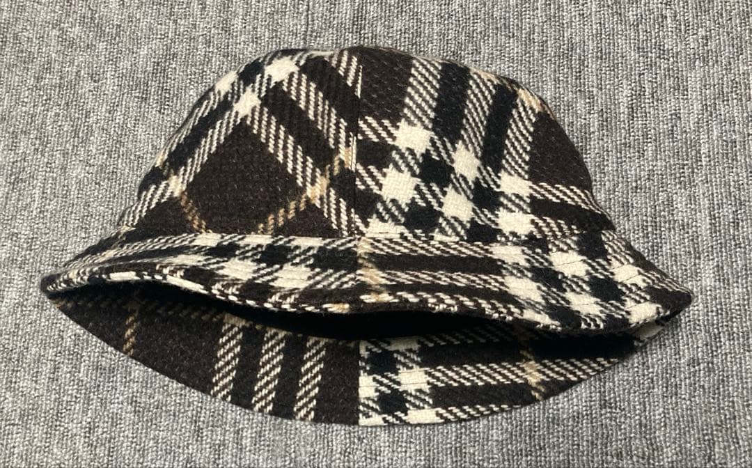 BURBERRY バーバリー　ウール　ハット　 英国製