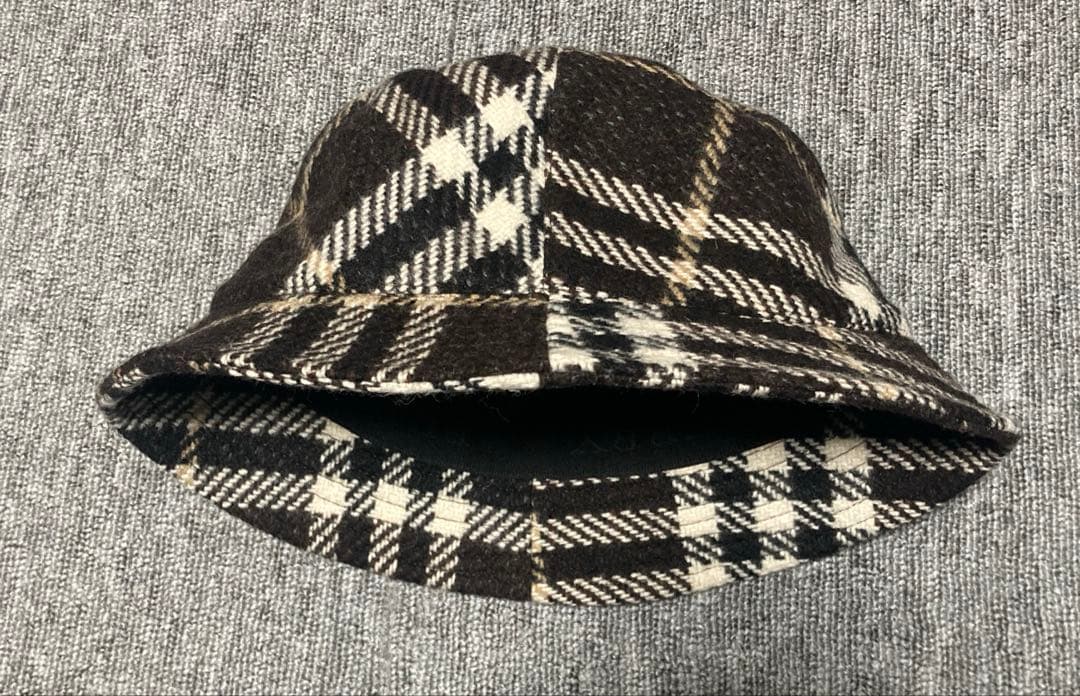 BURBERRY バーバリー　ウール　ハット　 英国製