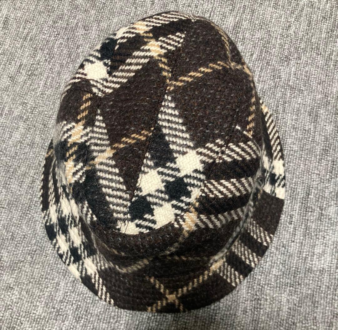 BURBERRY バーバリー　ウール　ハット　 英国製
