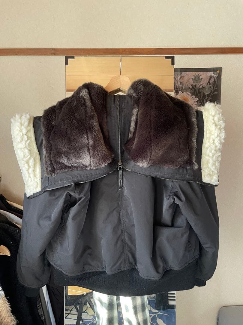 CIOTA スビンコットン ナイロンツイル N-2B フライトジャケット