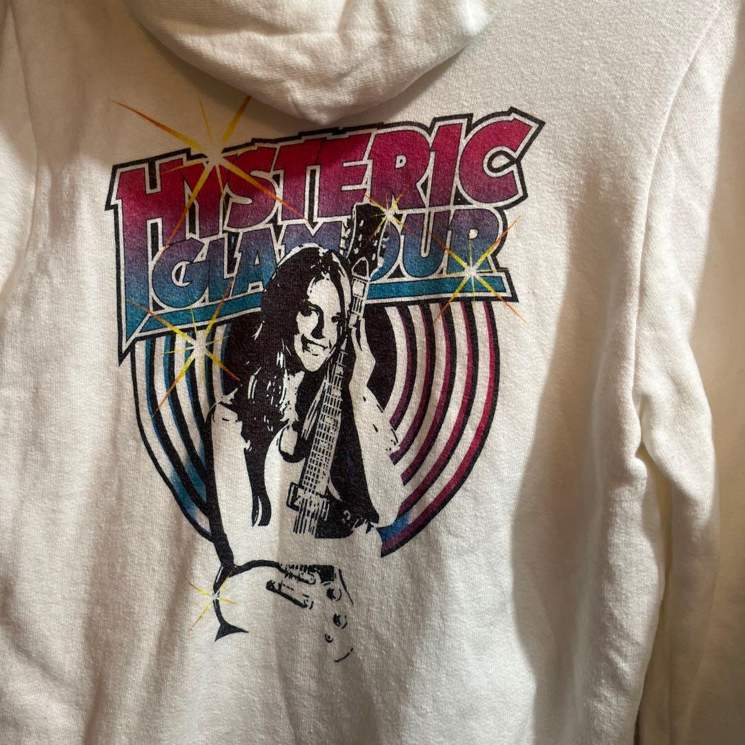 HYSTERIC GLAMOUR パーカー白