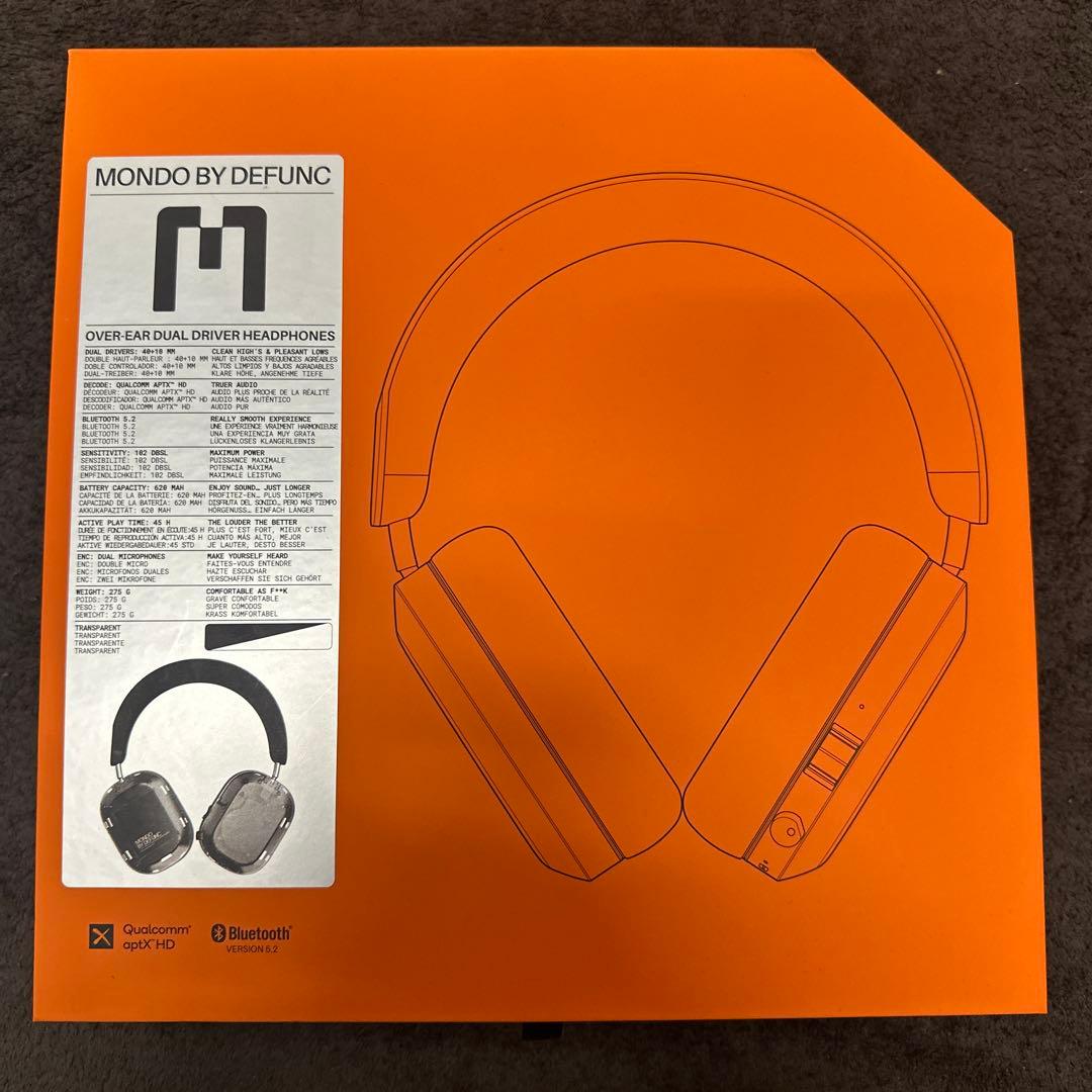 Defunc Mondo Bluetooth ヘッドフォン