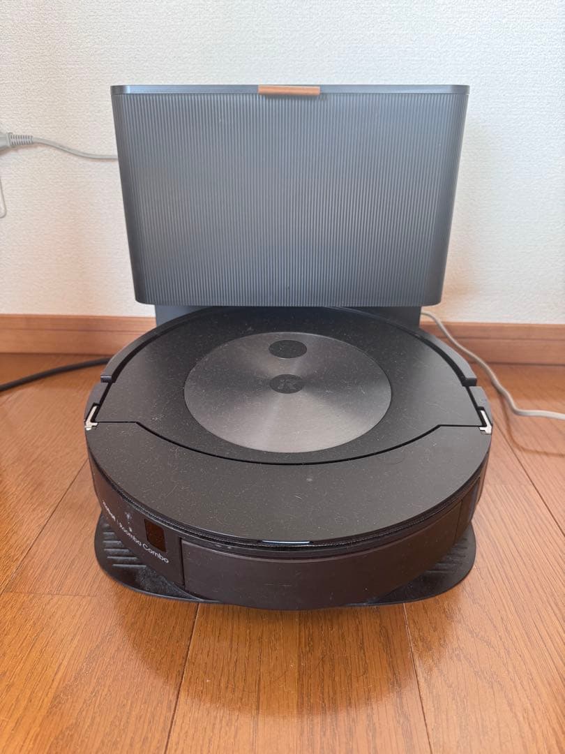 ロボット掃除機本体 自動充電機能付き 黒